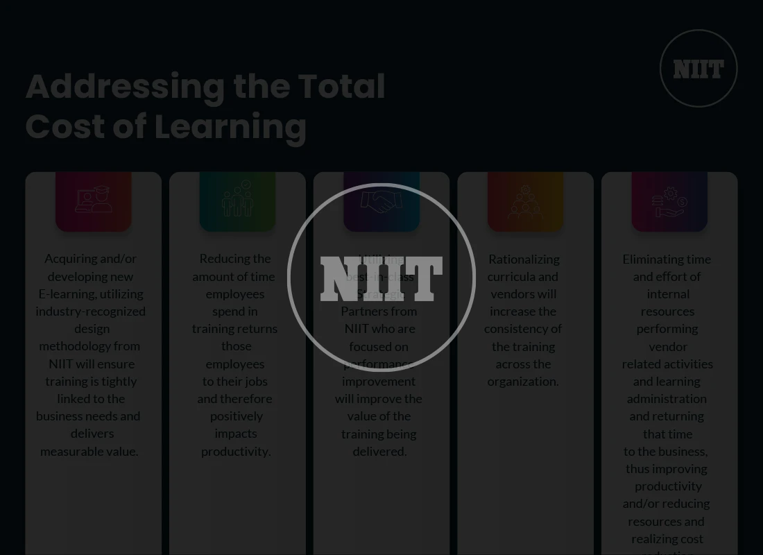 5 Factors to Address the Total Cost of Learning